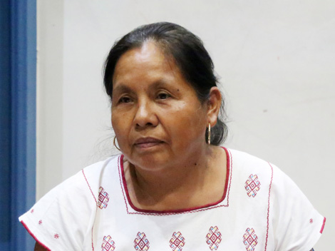 María de Jesús Patricio Martínez "Marichuy". (Raúl Palacios)