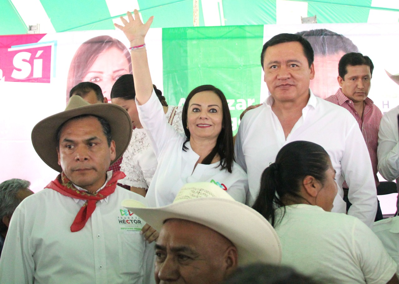 Nuvia Mayorga, candidata al Senado, mencionó que se dará todo el apoyo al campo desde la Cámara Alta con gestión y presupuesto. (Cortesía)
