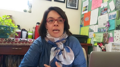Organizadora. (Monserrat Mata)