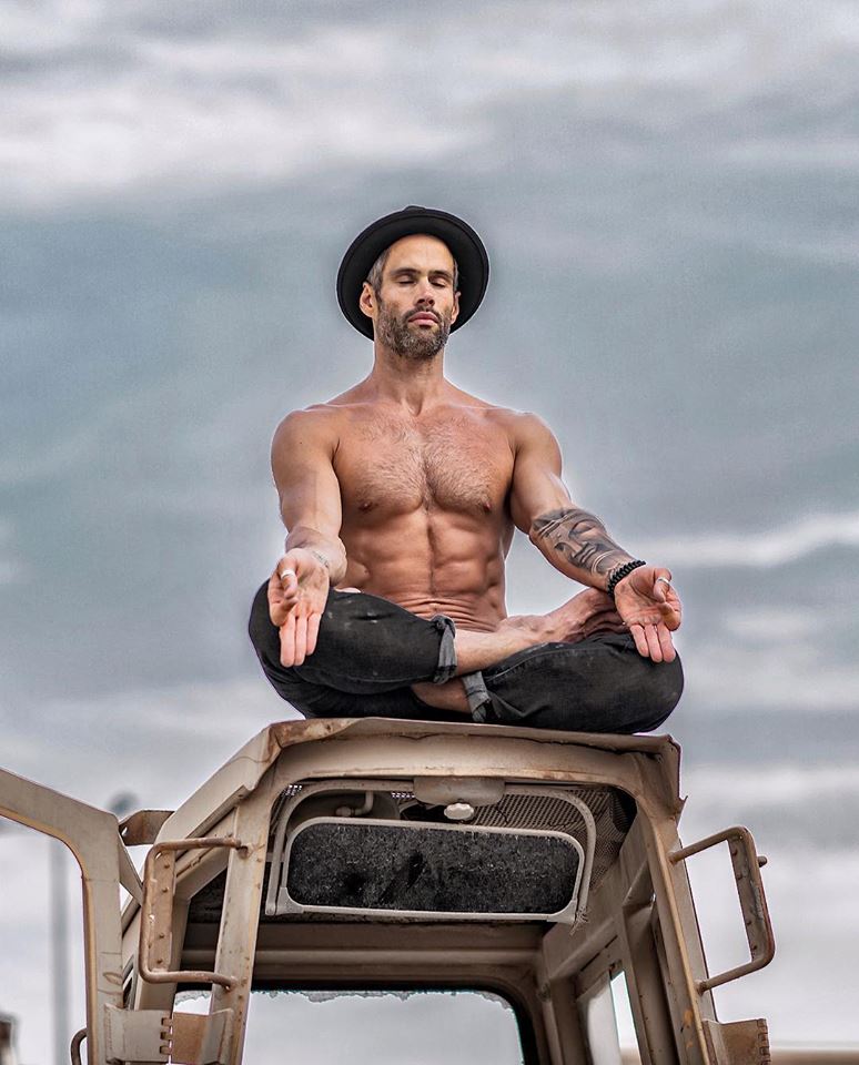 Sean Phelps fue del protagonista en el Yoga Namaste Fest. (Tomada de Facebook)