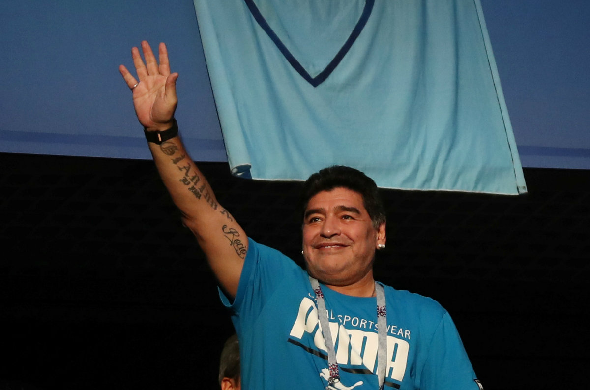 Diego Armando Maradona (Reuters)