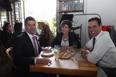 Janine M. Otálora Malassis presidenta TEPJF, Lorenzo Córdova presidente INE y Héctor Marcos Díaz-Santana Castaños, titular Fepade/Especial