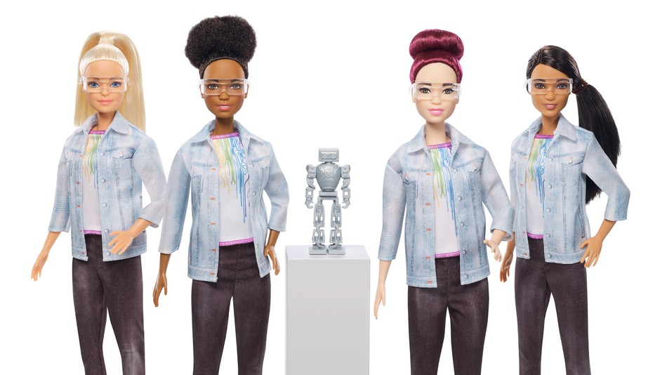 Mattel presentó a la nueva Barbie que es ingeniera en robótica. (Mattel)