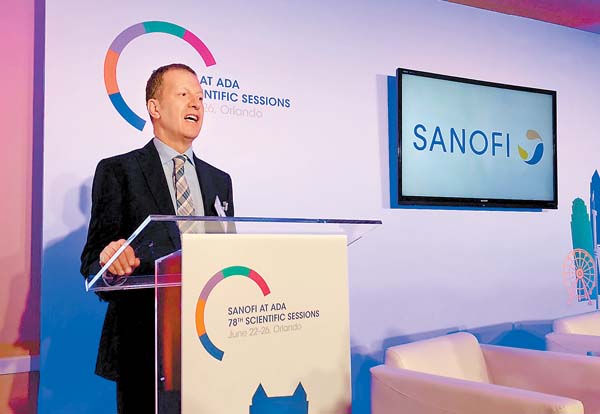 Riccardo Perfetti, director médico de desarrollo farmacológico de Sanofi, en la 78 Sesión Científica de la Asociación Americana de Diabetes.