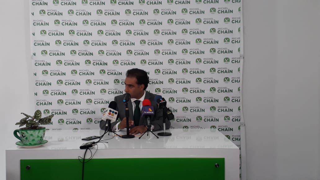 Señaló que va a seguir en la contienda y a promover el voto a favor del Partido Verde. (Elena Domínguez)