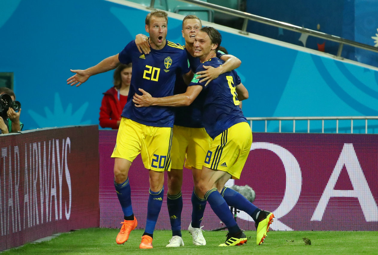 Selección de Suecia en Rusia 2018 (Reuters)