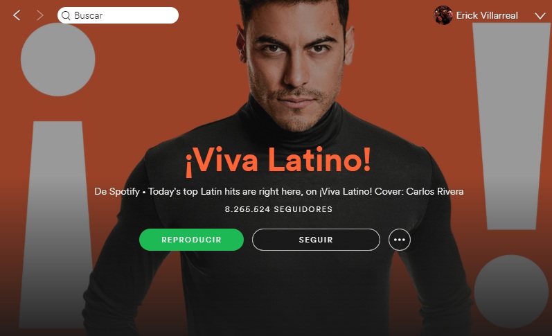 Spotify incursiona en los conciertos y lo hará con esta playlist (Captura de pantalla).