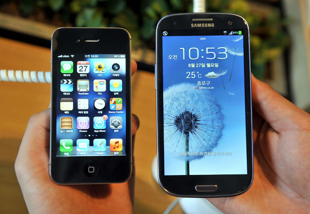 La batalla legal era por las violaciones que hizo Samsung al copiar algunas características del Apple. (Reuters)