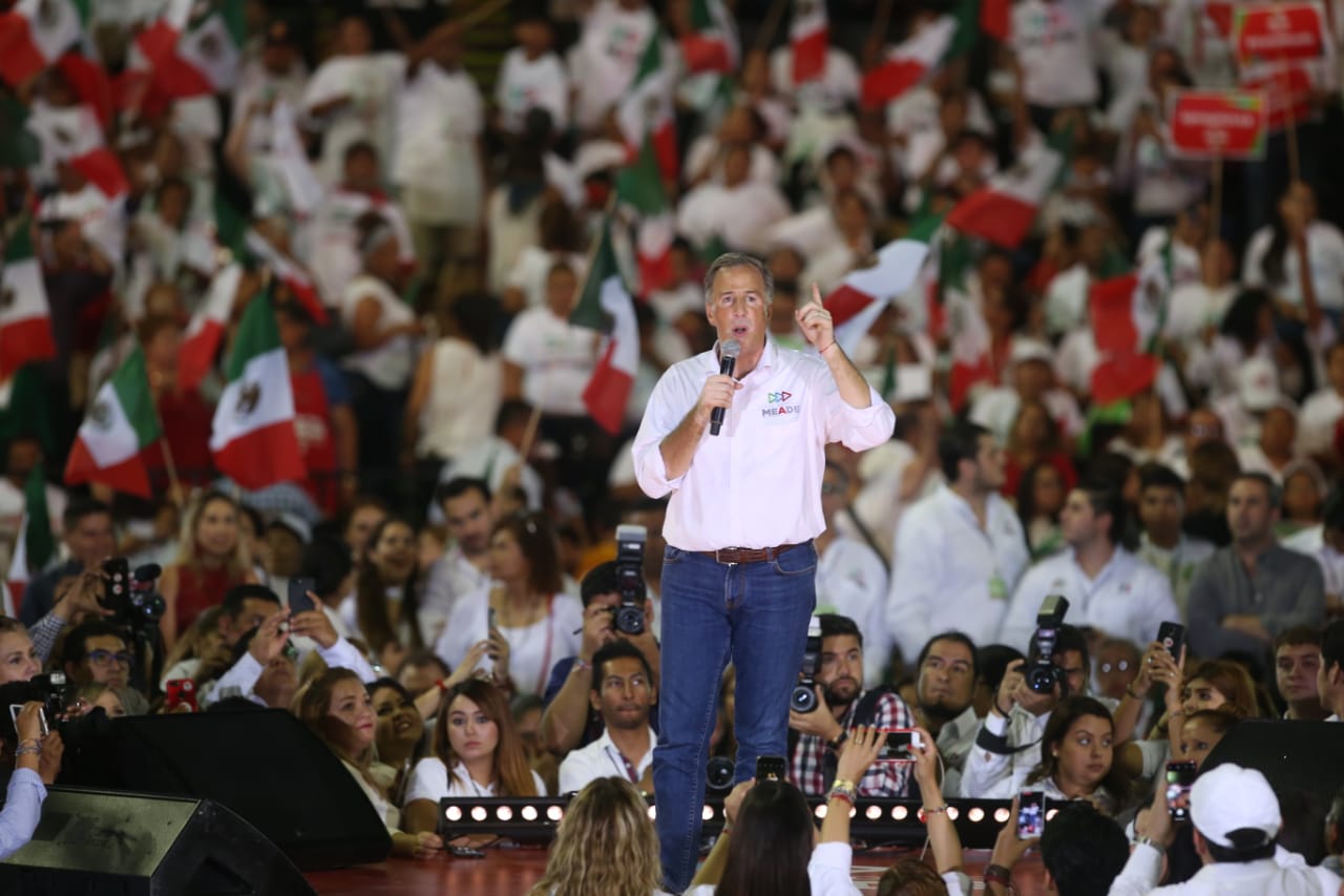 Indicó que su campaña concentra a una mayoría de mexicanos pacíficos. Jorge González