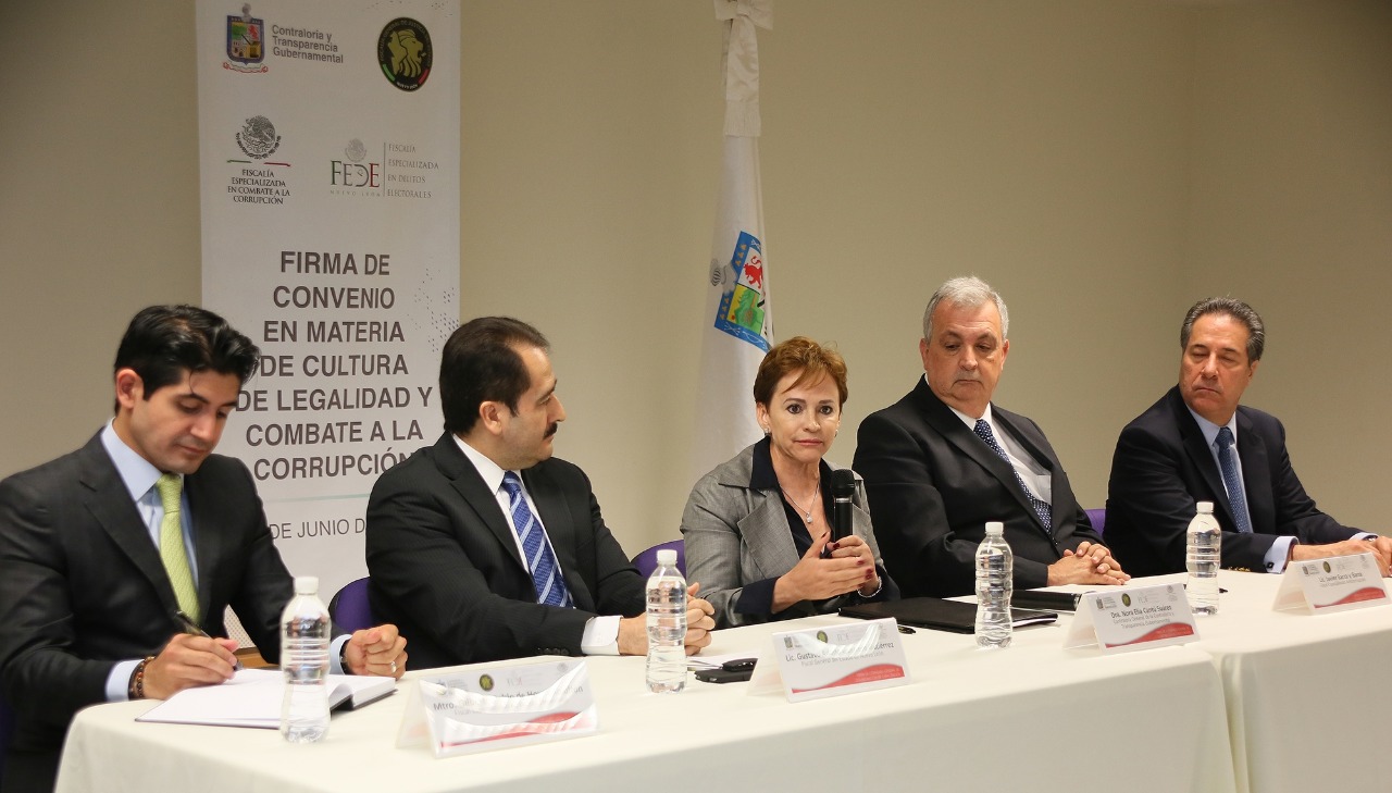 La firma se llevó a cabo en la Sala B del Piso 17 de la Torre Administrativa. (Archivo).