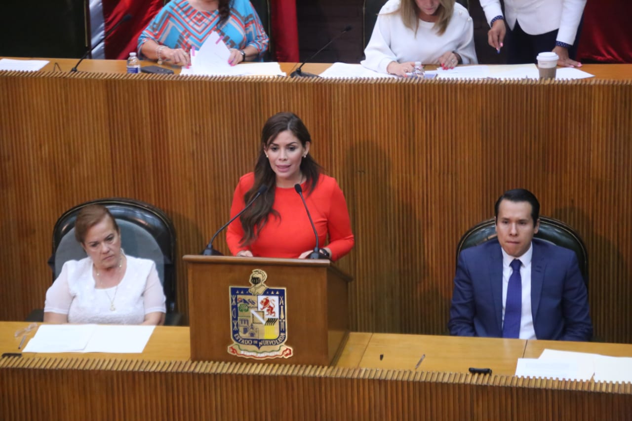 Karina Barrón, legisladora independiente. (Raúl Palacios).