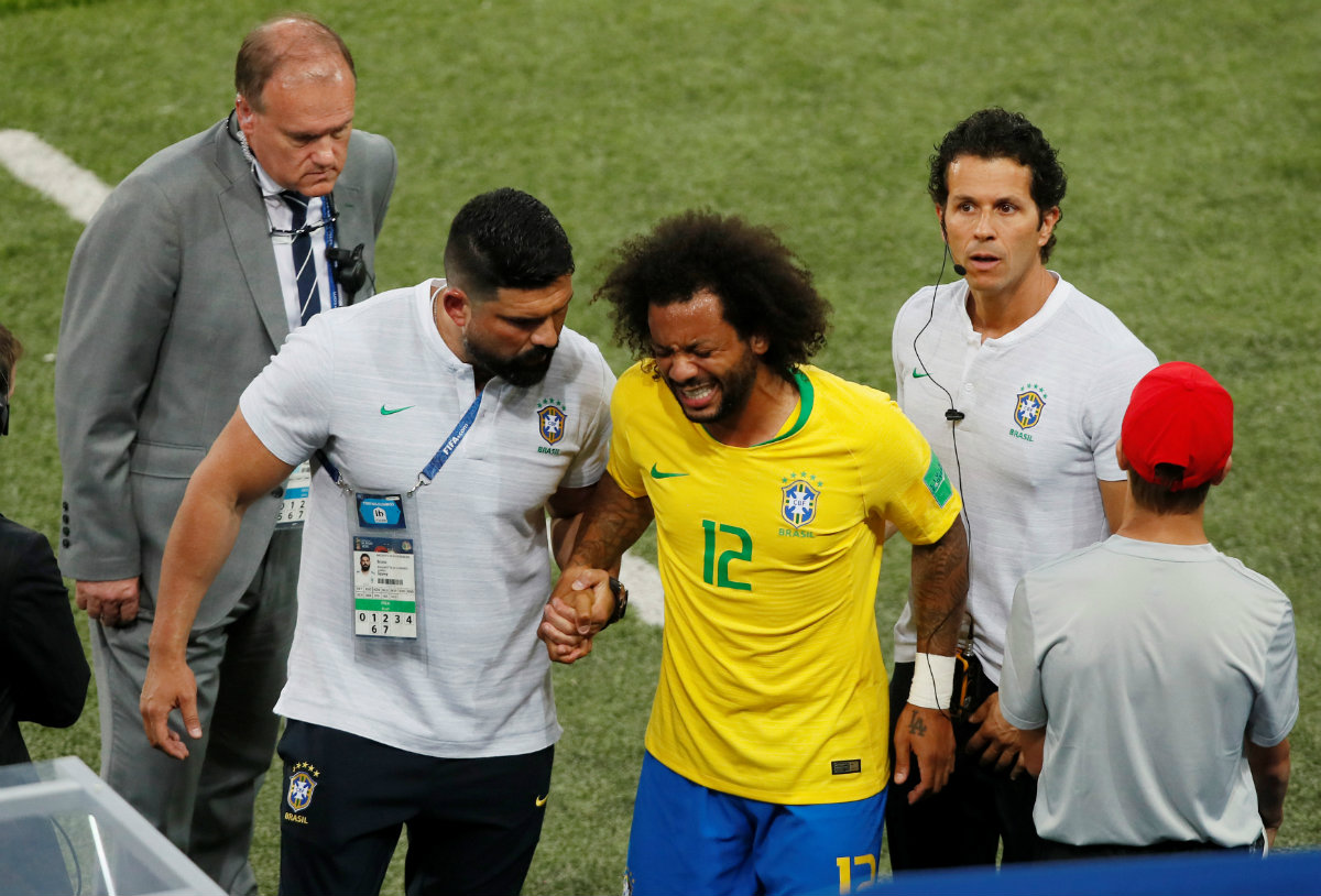 Marcelo sale de cambio por una dolencia muscular (Reuters)