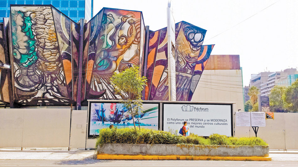 Polyforum Siqueiros. (Alfonso Manzano)