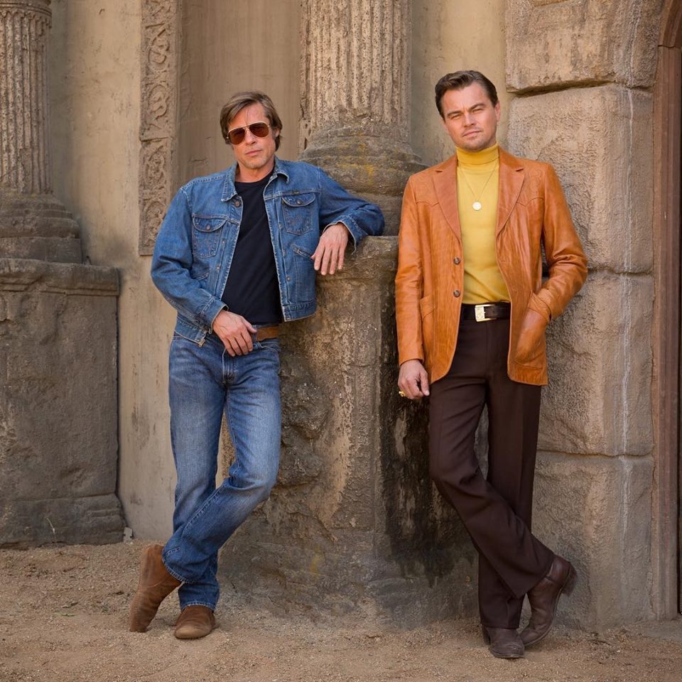 Primer vistazo de Brad Pitt y Leonardo  DiCaprio en ‘Once Upon A Time In Hollywood’ (Instagram)