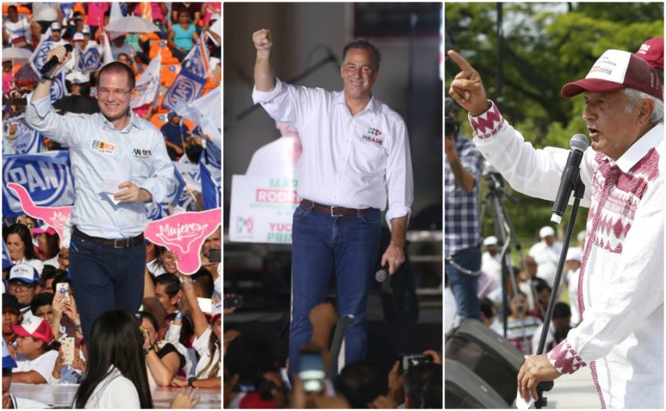 Voto Ciego compara las propuestas de Anaya, López Obrador y Meade. (Fotos: MILENIO)