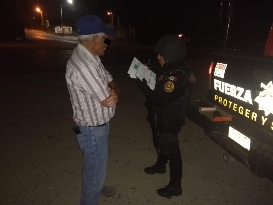 El detenido fue identificado como Francisco A. de 69 años. (Especial).