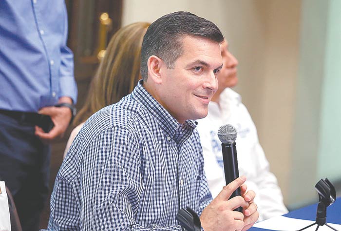 El dirigente estatal del Partido Acción Nacional.