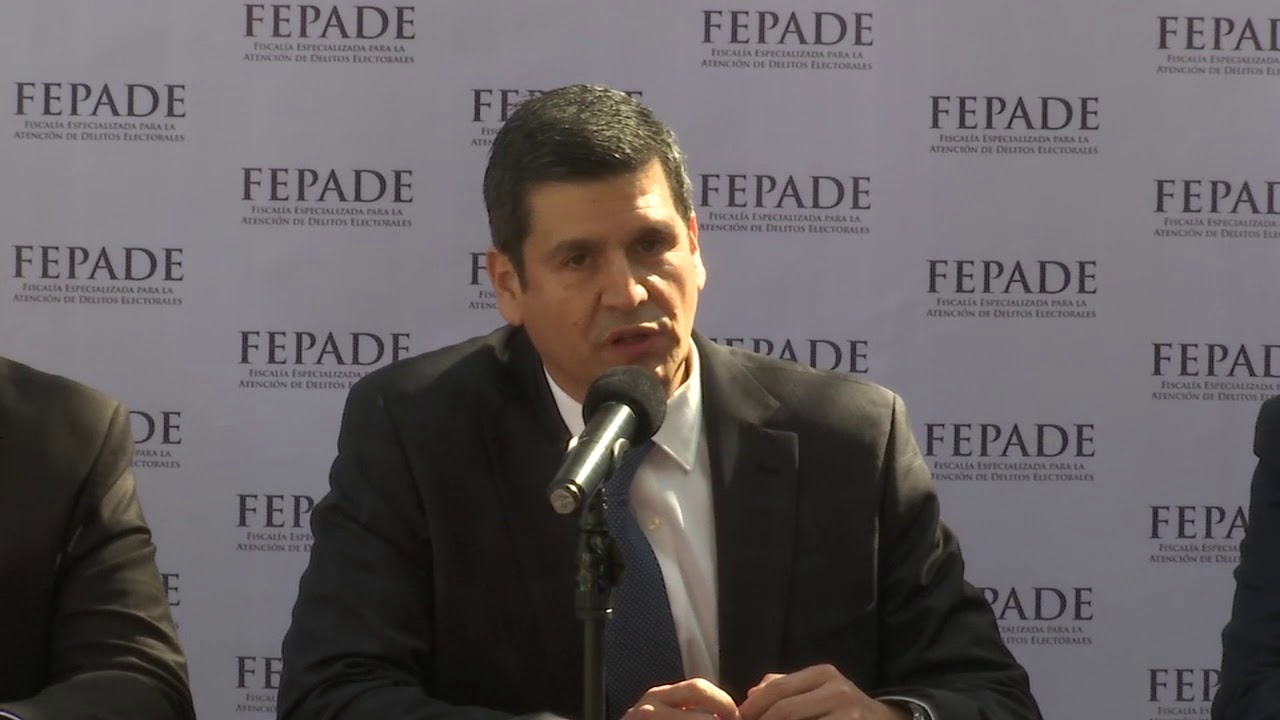 El titular de la Fepade, Héctor Díaz. (Fepade)