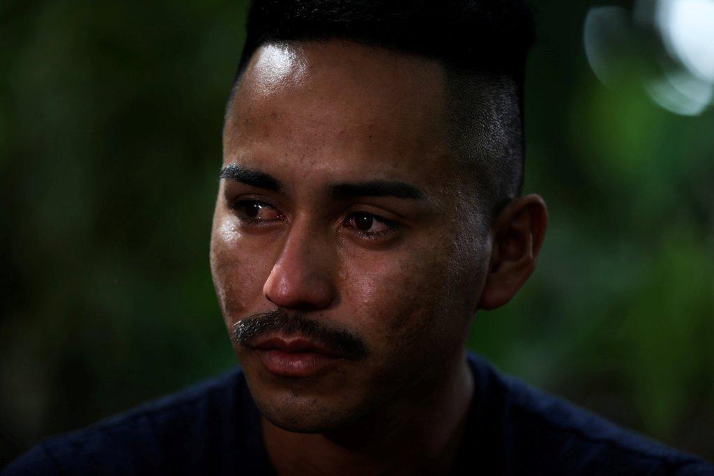 Guidos, que fue deportado hace una semana a El Salvador sin su hija, estaba angustiado por el paradero y las condiciones en que se encontraba Meybelin