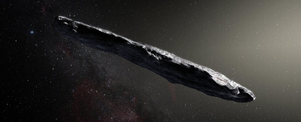 'Oumuamua resultó ser un cometa. (European Southern Observatory)