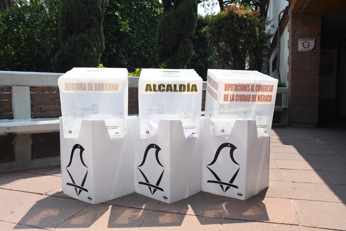 Urnas electorales. (IECM)