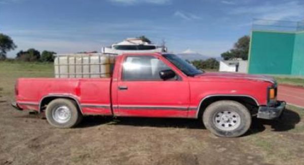 Más vehículos usados para el trasiego de huchicol fueron asegurados por Seguridad Pública (Especial)