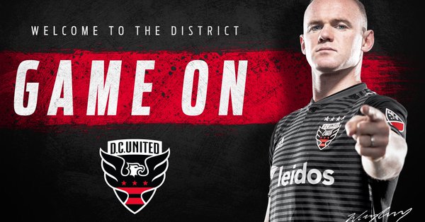 Wayne Rooney firma con el DC United de la MLS (Twitter @dcunited)