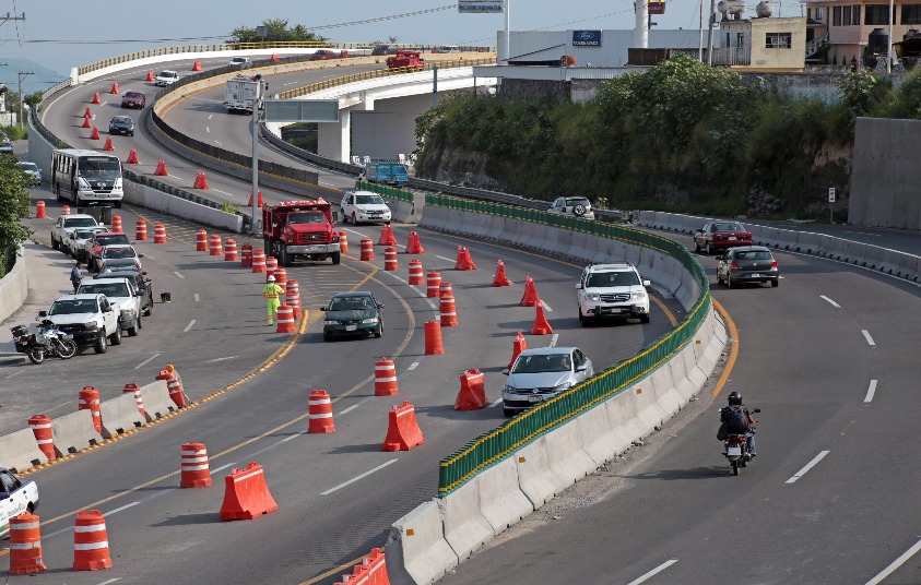 El Paso Express de Cuernavaca. (Foto: Cuartoscuro)