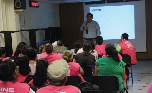 Capacitadores y asistentes de INE concluirán su labor este 8 de julio (Moisés Córdoba)