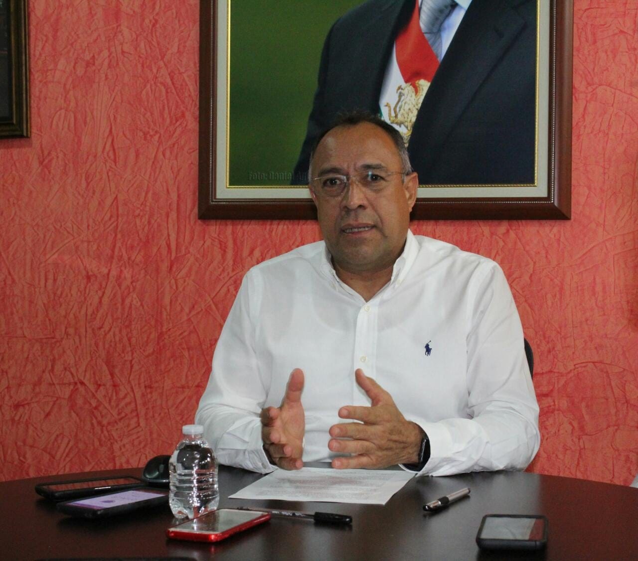 El dirigente del PRI en Guerrero, Heriberto Huicochea Vázquez.
