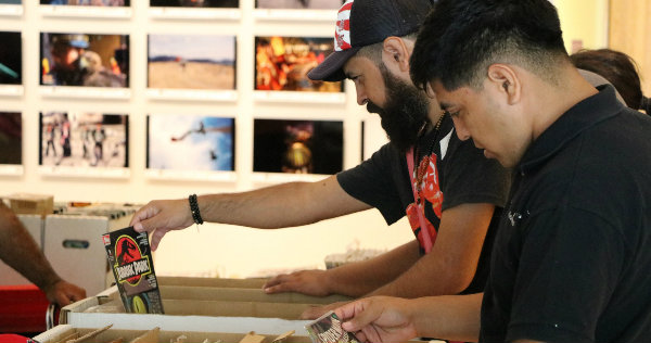 El encuentro reúne a artistas  que se están abriendo paso en el mundo del cómic, ilustración o novela gráfica. (Foto: Gustavo Mendoza Lemus)