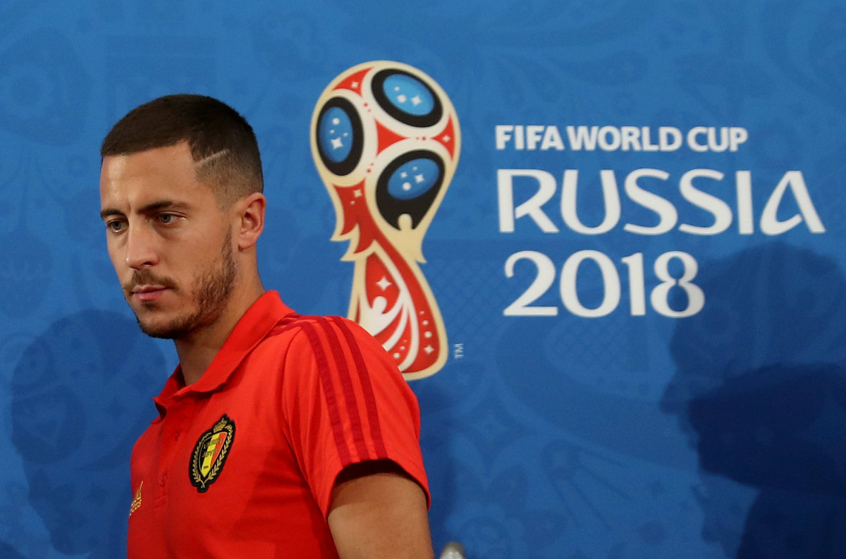 Eden Hazard, capitán de la selección de Bélgica (Reuters)