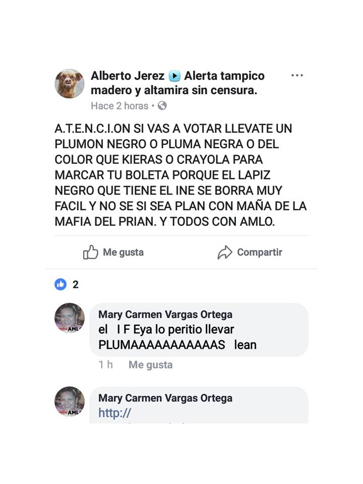En redes sociales recomiendan llevar su propio material