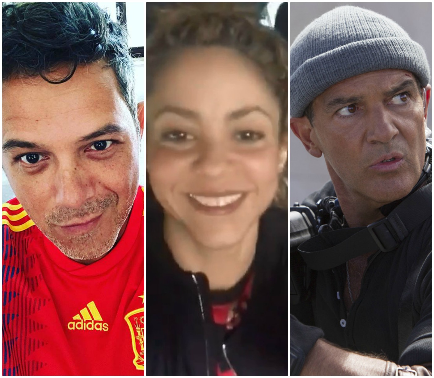 Esto son algunos de los famosos que han compartido su apoyo hacia la selección española (Especia).