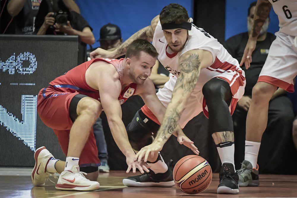 Los '12 Guerreros' fueron derrotados por Puerto Rico en su camino a la Copa del Mundo China 2019 (Twitter @mexbasquet)