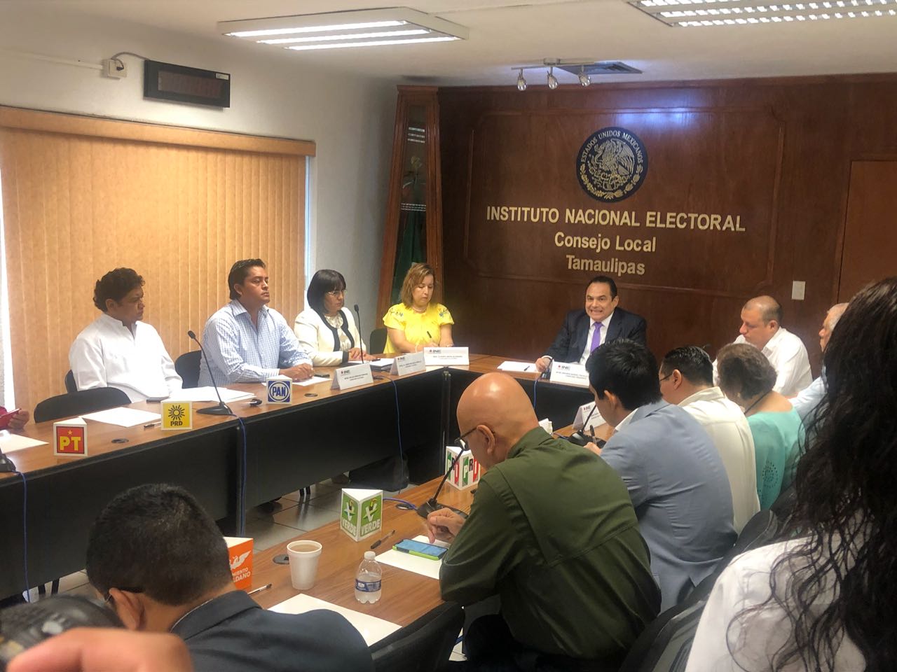 Inician sesión en INE y IETAM (Antonio Hernández)