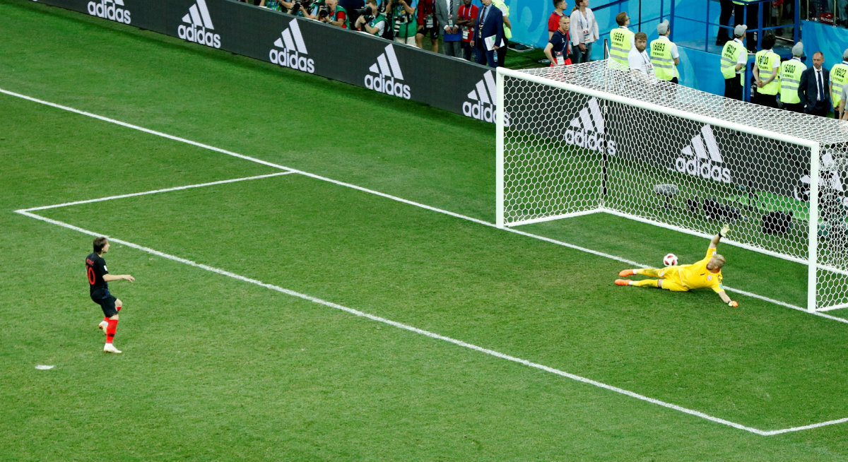 Luka Modric marca en tanda de penales (Reuters)