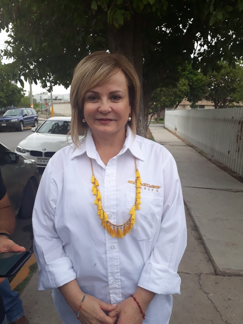 Maty Valdés, candidata del PRD a la alcaldía de Torreón. (Brenda Alcalá)