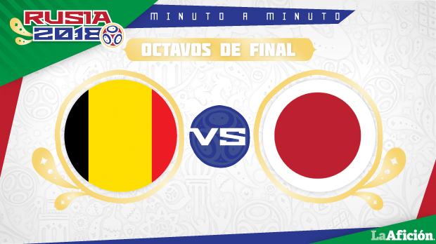 Minuto a minuto: Bélgica vs Japón