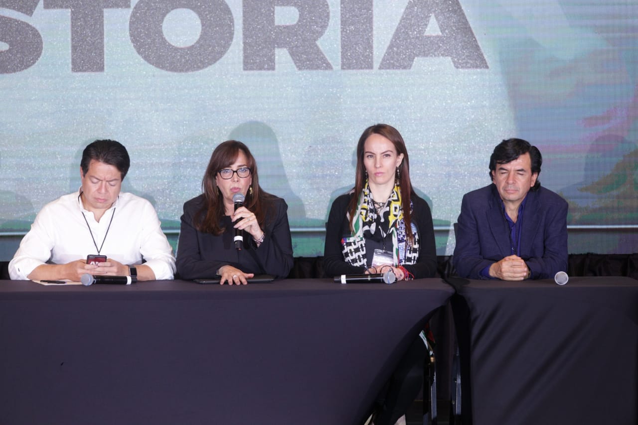 Morena dijo que las encuestas de salida le dan la ventaja. (Omar Franco)
