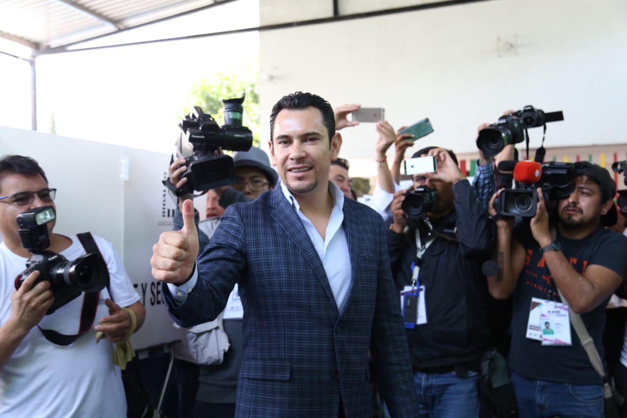 Pidió a quienes participaron en la elección como candidatos respetar los resultados de la jornada electoral. (Alejandro Reyes)