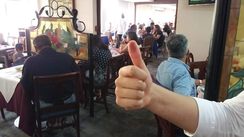 El restaurante del hotel Posada de Tampico es uno de los negocios que ofreció hasta un 15 por ciento para incentivar el voto