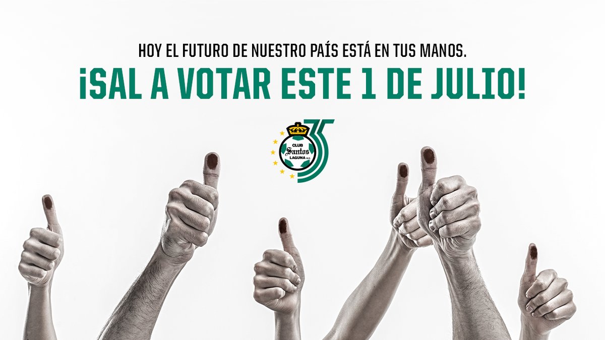 Santos invita a su afición a votar