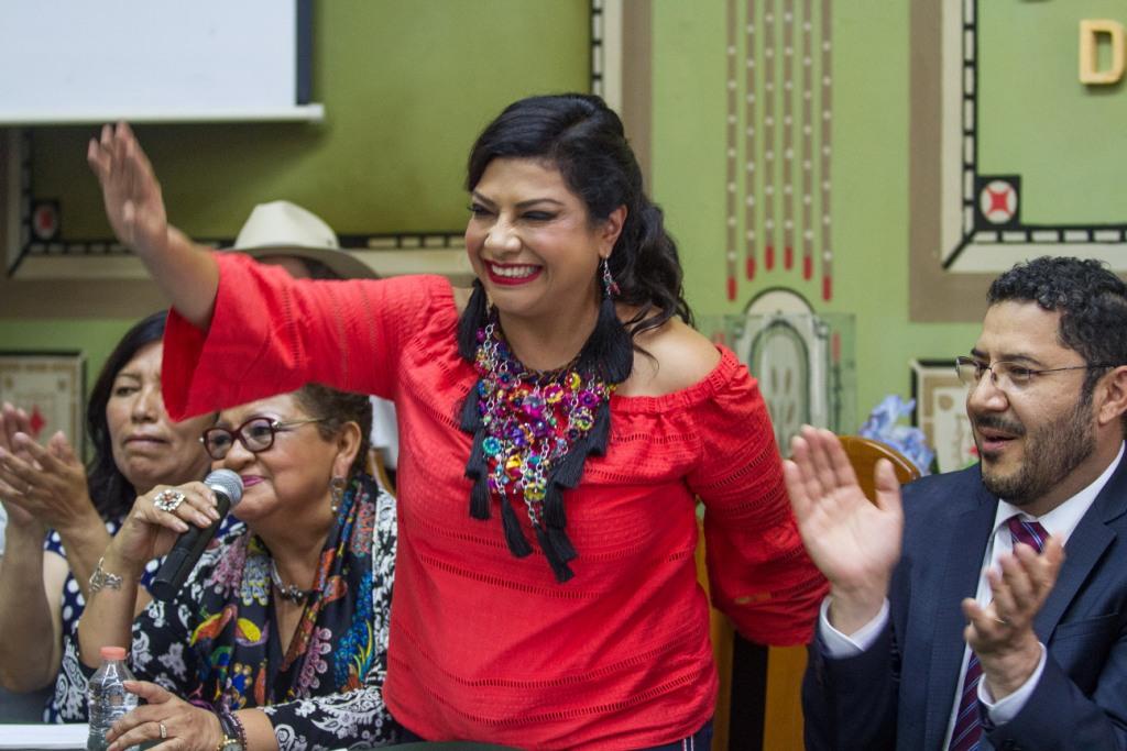 Clara Brugada indicó que durante la jornada electoral hizo más de 100 denuncias por compra de voto. (Cuartoscuro9