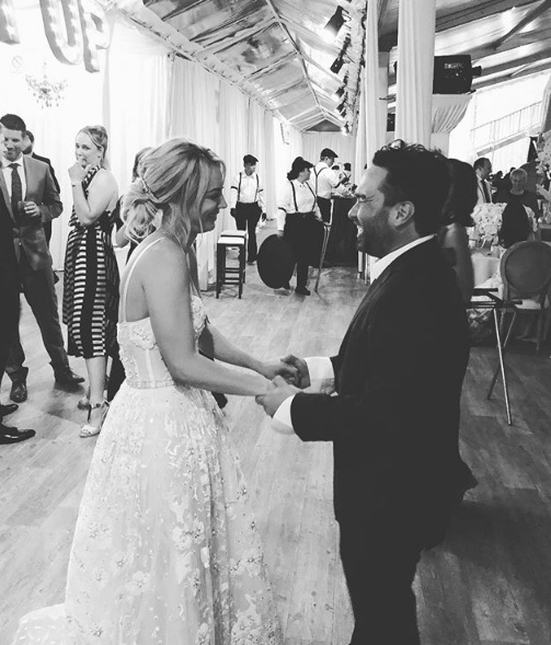 John asistió a la boda de su esposa falsa en la serie The Big Bang Theory (Instagram John Galecki).