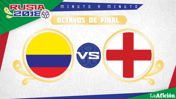 Minuto a minuto: Colombia vs Inglaterra