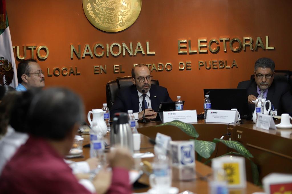 Reanudación de sesión en la junta local del Instituto Nacional (INE) (Agencia Enfoque)