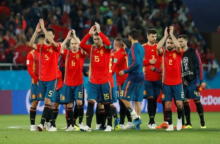 Selección de España en Rusia (Reuters)