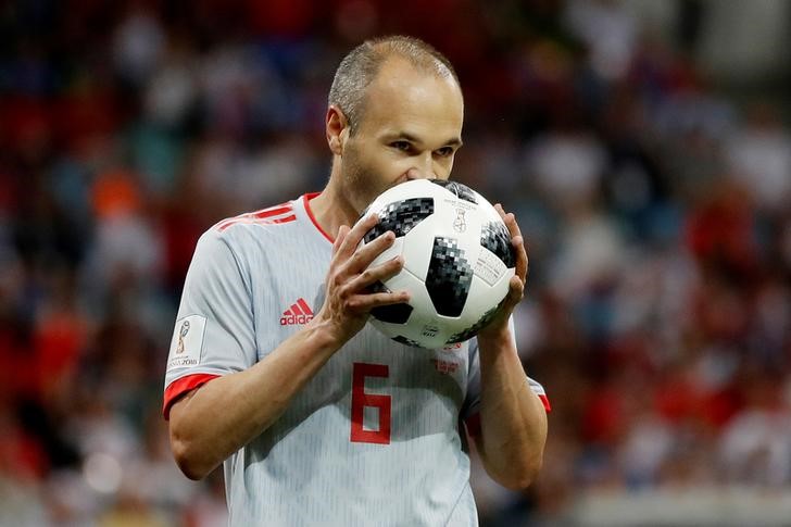 Andrés Iniesta en el Mundial de Rusia 2018 (Retuers)