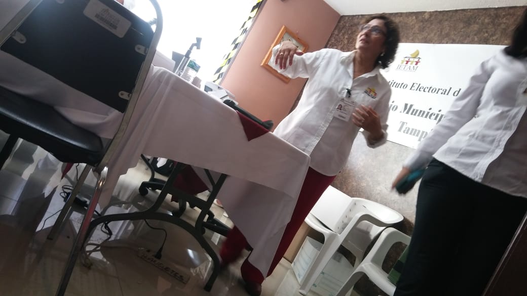 Consejera presidente del Ietam en Tampico Lili CobosG González (Pablo Reyes)